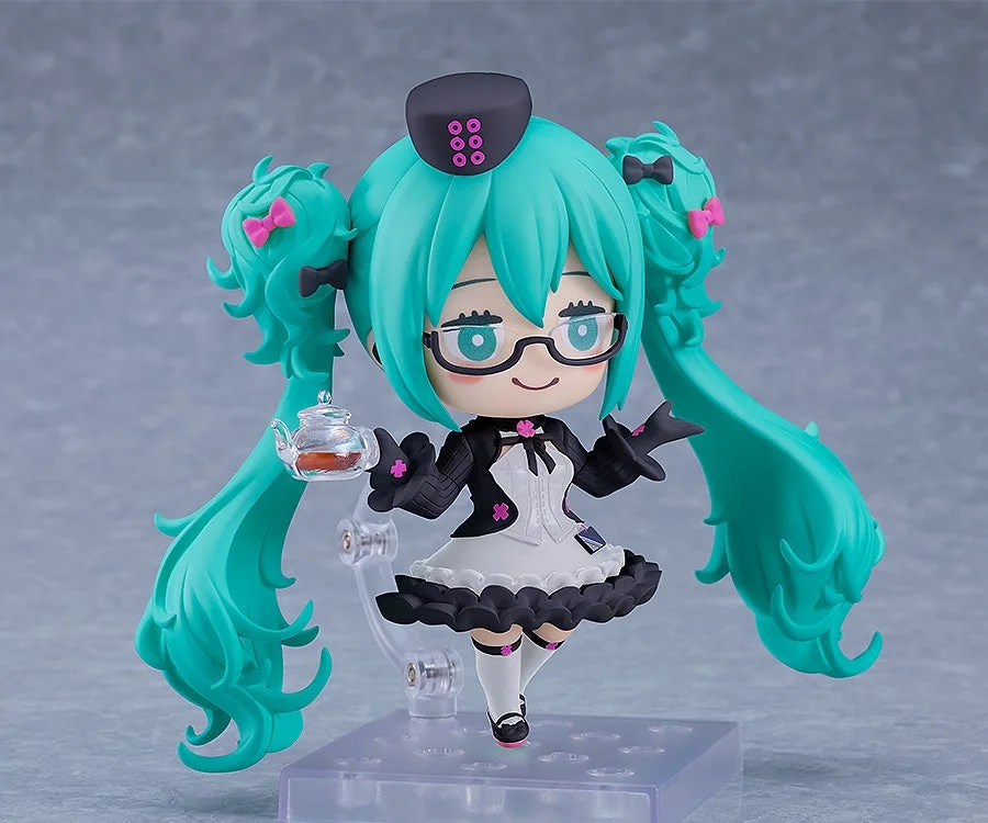 Figurine Nendoroid Hatsune Miku Ver. Glasses x Café de Vocaloid par Good Smile Company